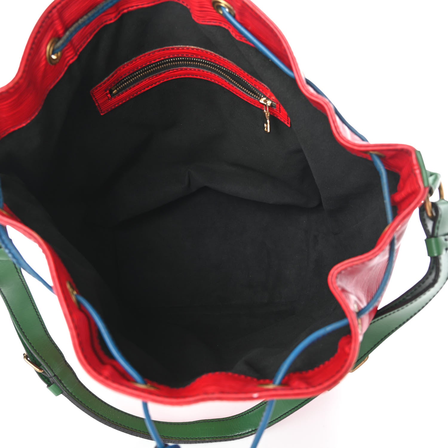 Louis Vuitton Epi Tri-Color Noe Castillan Red Toledo Borneo 8 of 16