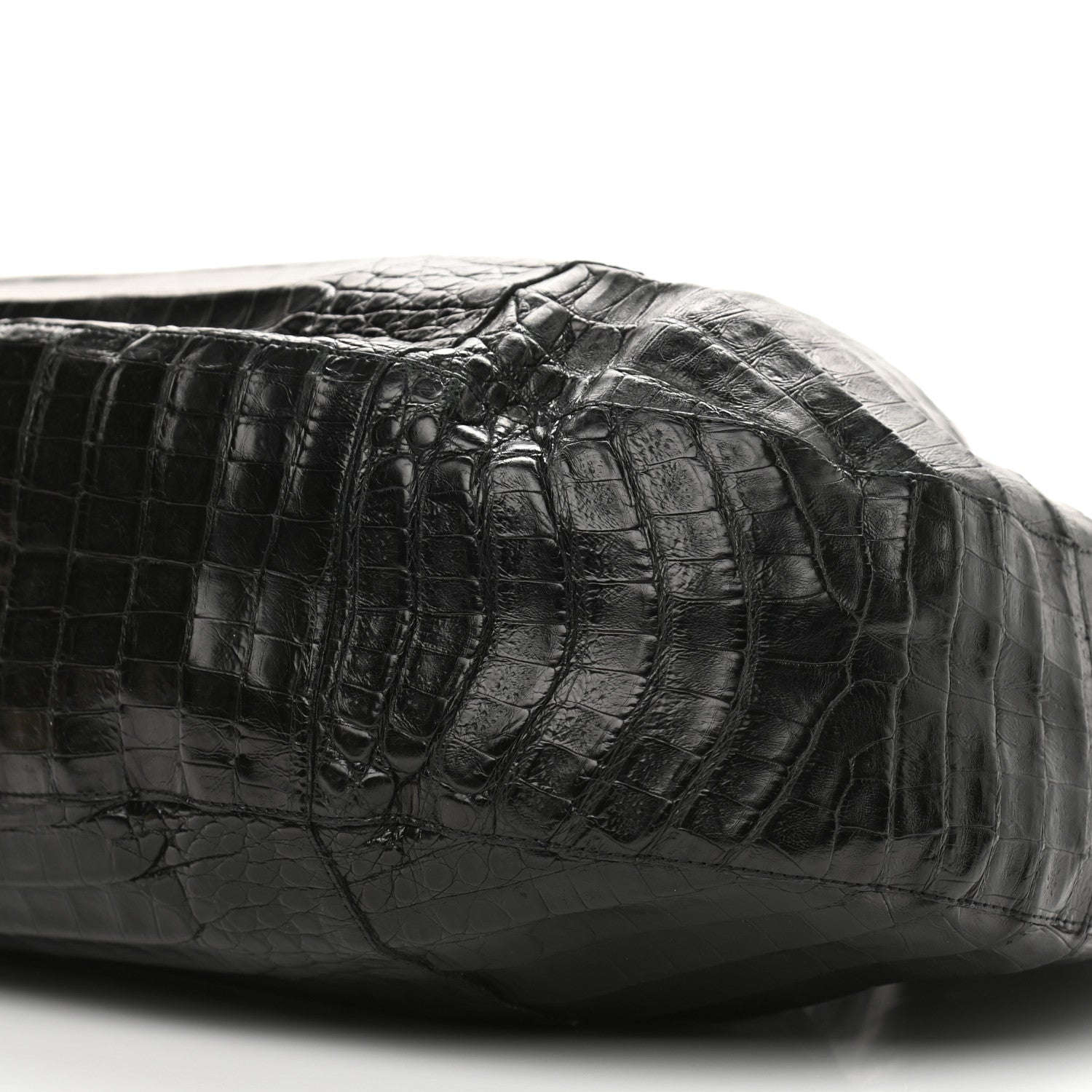 Nancy Gonzalez Crocodile Hobo Black 9 of 9