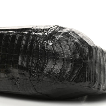 Nancy Gonzalez Crocodile Hobo Black 9 of 9