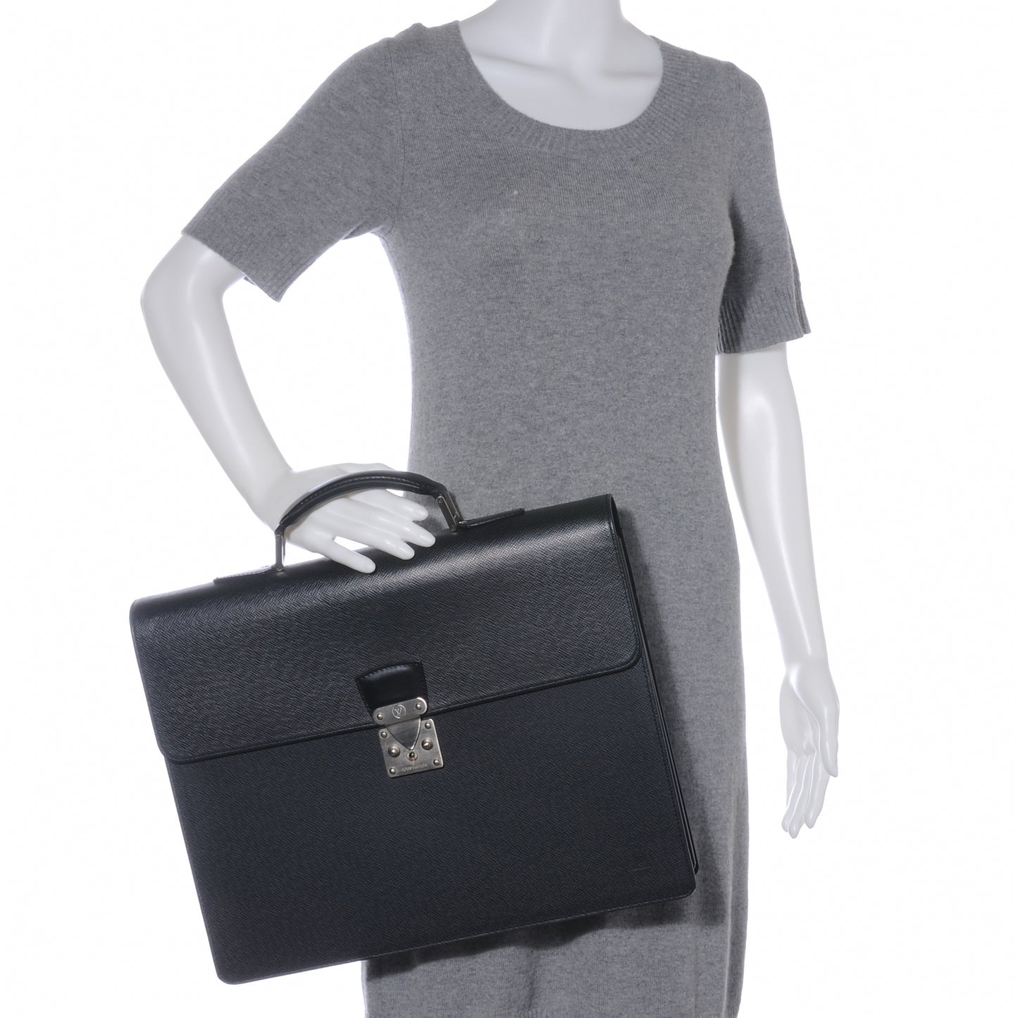 Taiga Serviette Moskova 2 Soufflets Briefcase Ardoise