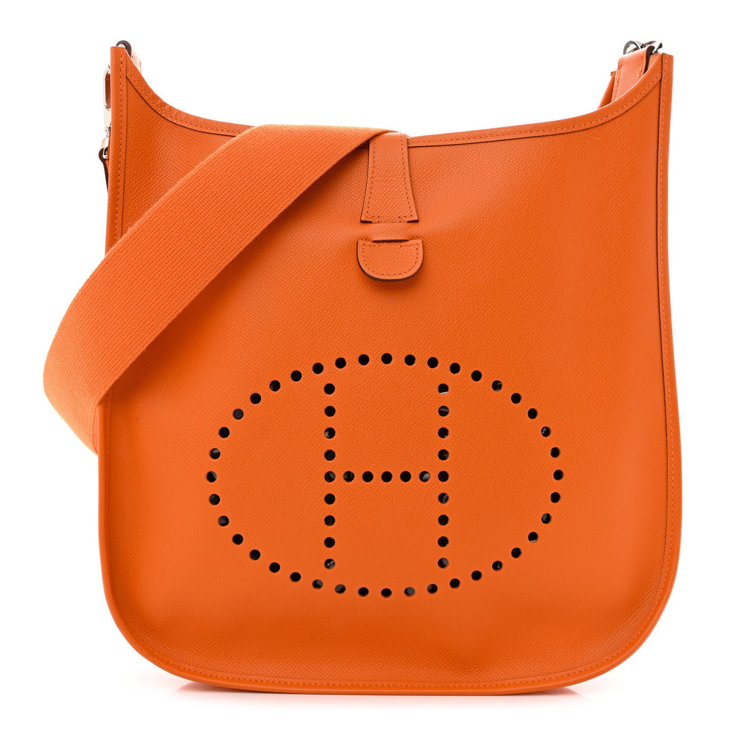 Hermes Epsom Evelyne II GM Orange 1 of 13