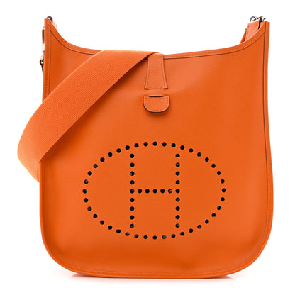 Hermes Epsom Evelyne II GM Orange 1 of 13