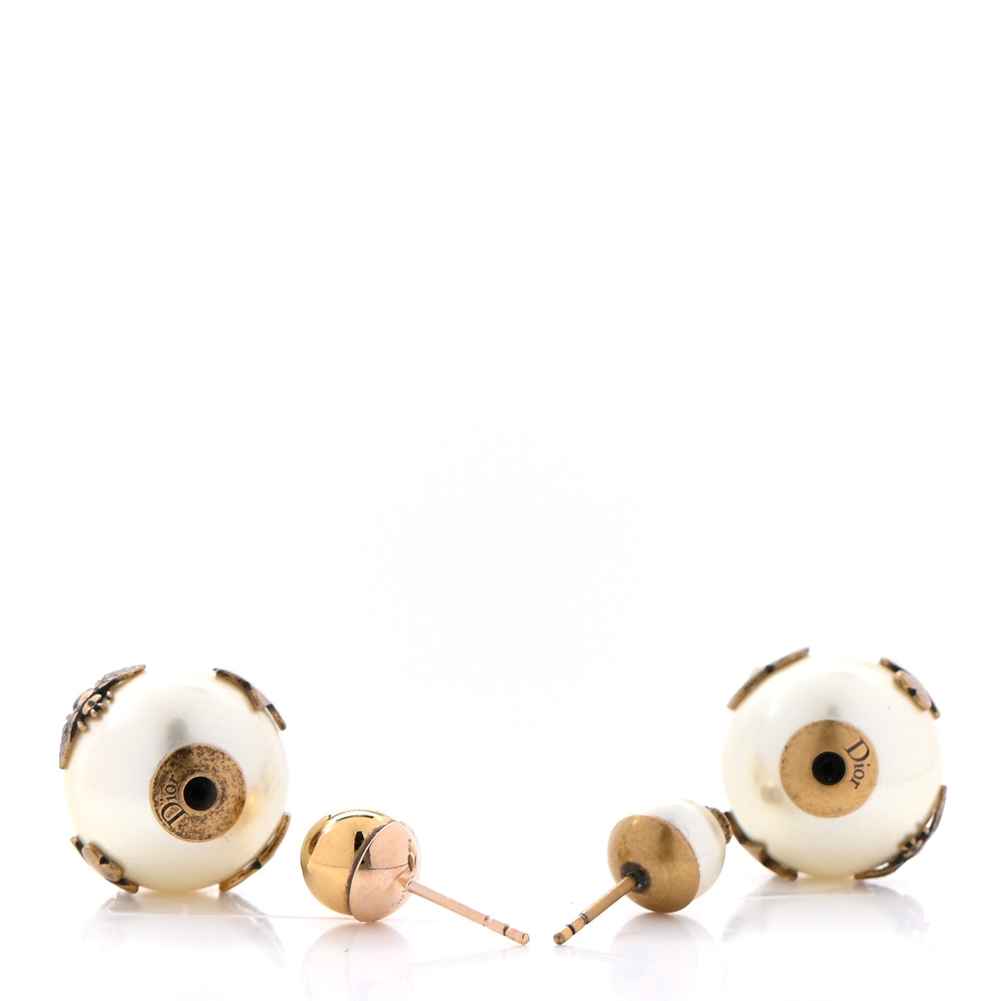 Mise En Dior Tribal Crystal Charm Earrings