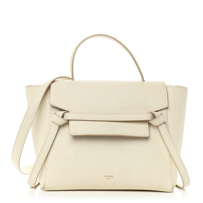 Celine Grained Calfskin Micro Belt Bag Linen 1 of 13