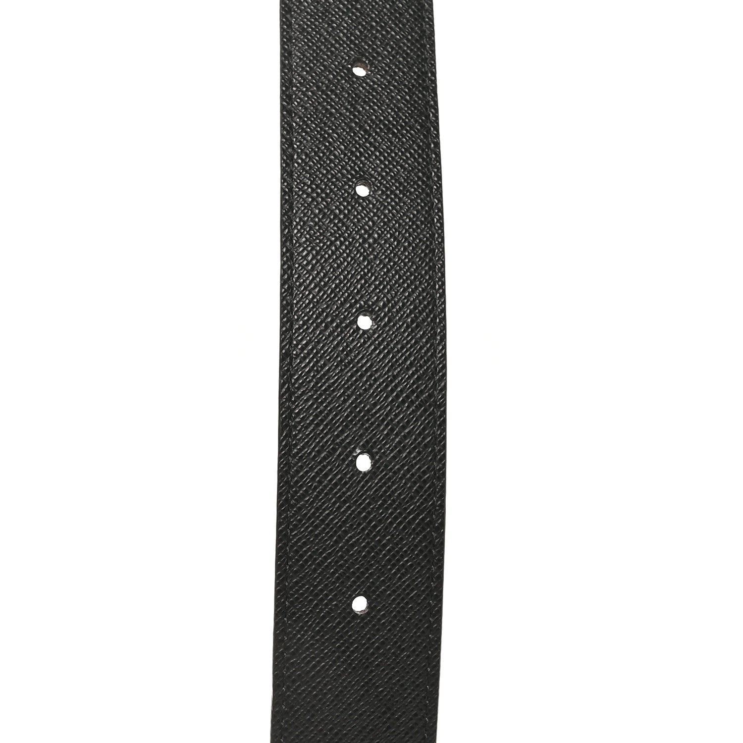 Louis Vuitton Calfskin Monogram 30mm LV Initiales Reversible Belt 80 32 Black 6 of 8