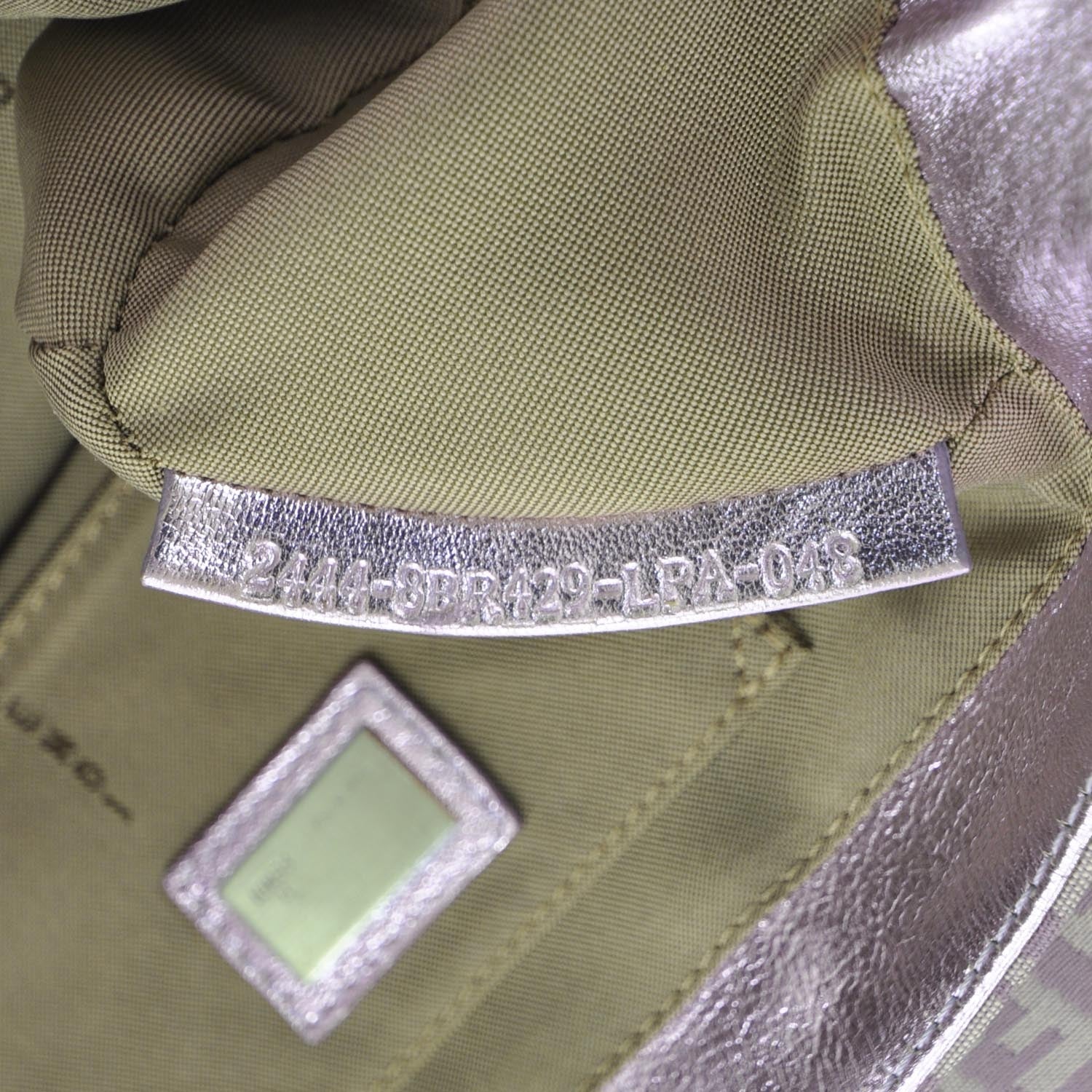 Fendi Zucchino Compilation Hobo Pink 8 of 10