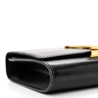 Louis Vuitton Calfskin Chain Louise MM Black 9 of 13