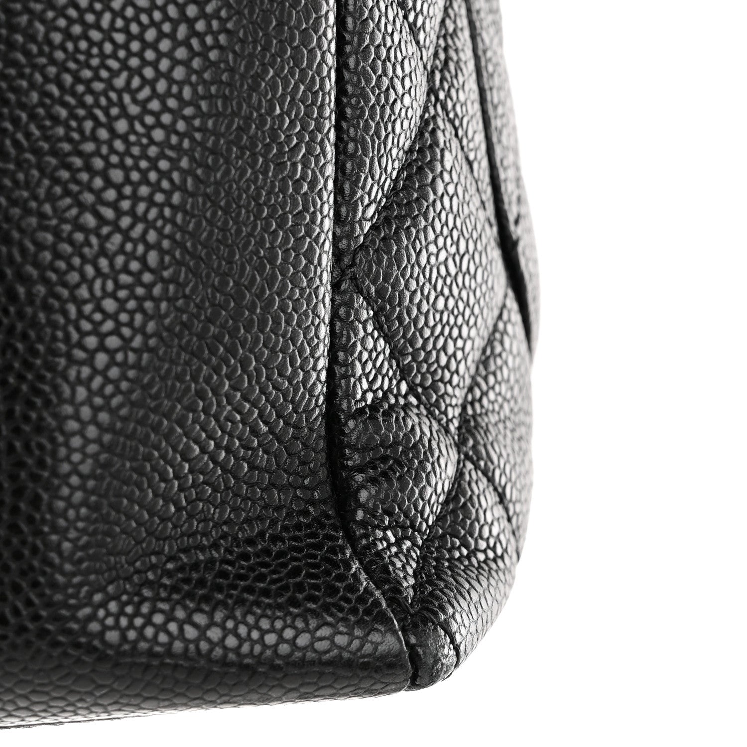 Chanel Caviar Quilted Petit Shopping Tote PST Black 11 of 11