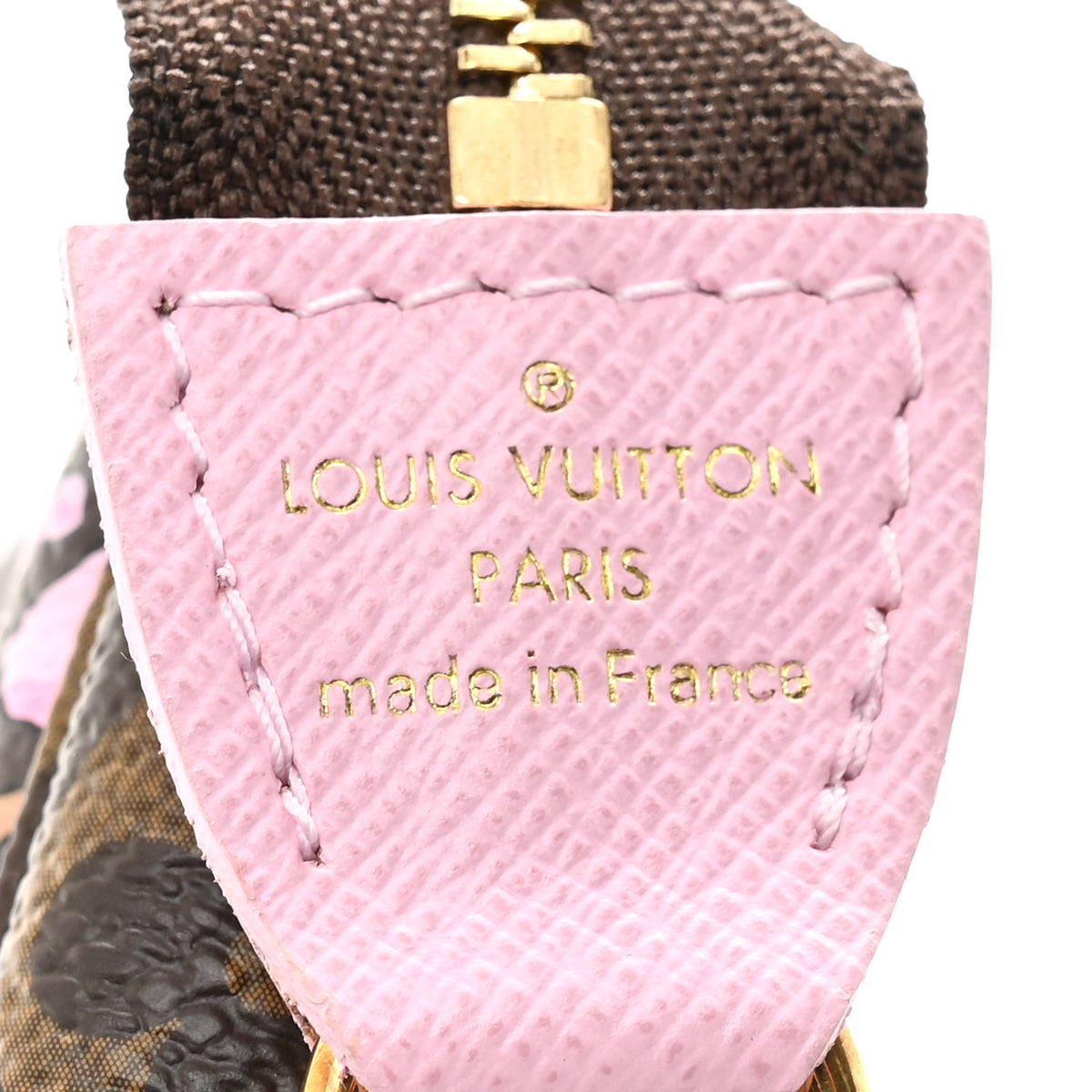 Louis Vuitton Monogram 2021 Christmas Animation Japanese Garden Mini Pochette Accessories  Wisteria Pink 6 of 12