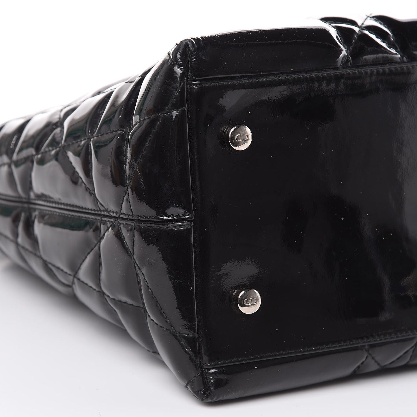 Patent Cannage Medium Granville Tote Black