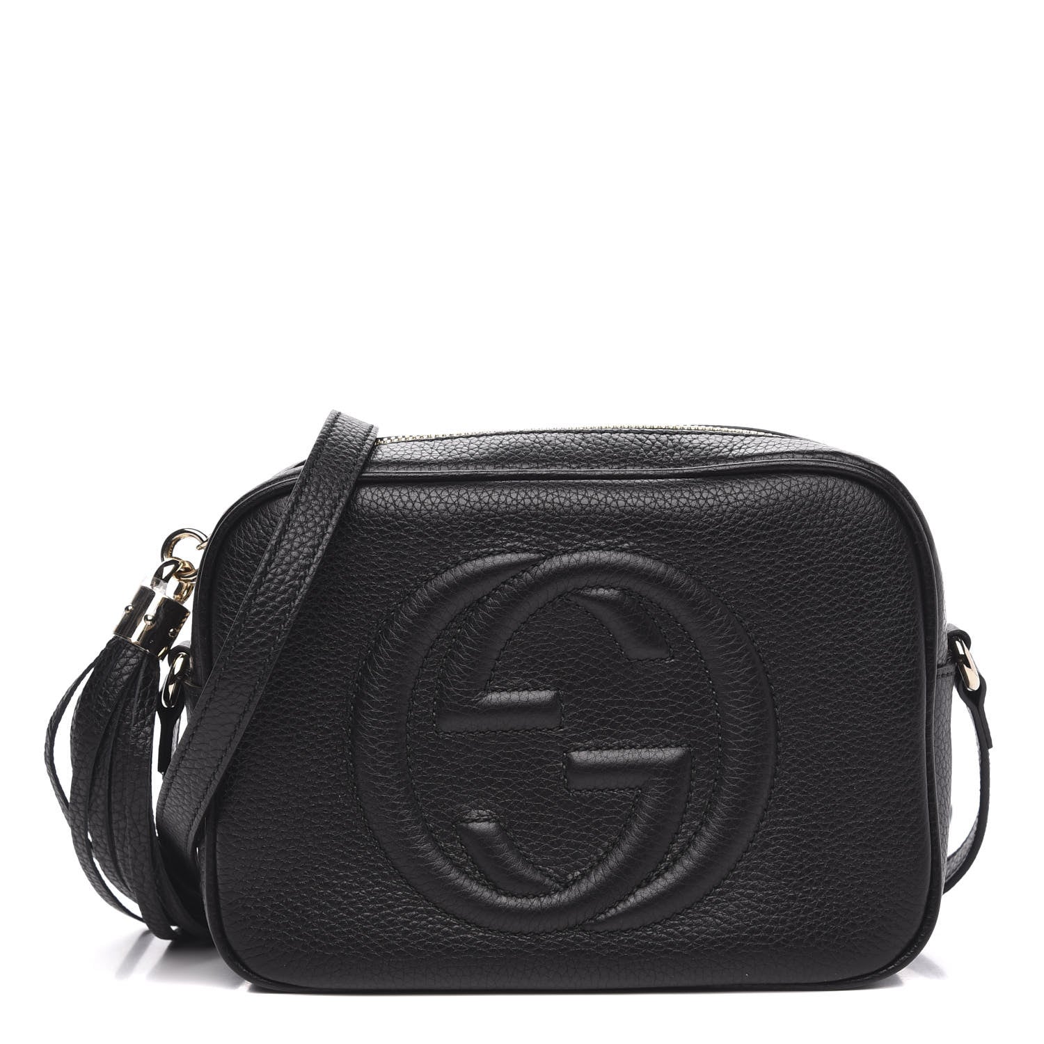 Gucci Pebbled Calfskin Small Soho Disco Bag Black 1 of 9