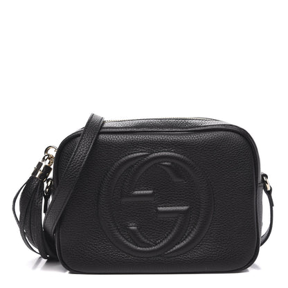 Gucci Pebbled Calfskin Small Soho Disco Bag Black 1 of 9