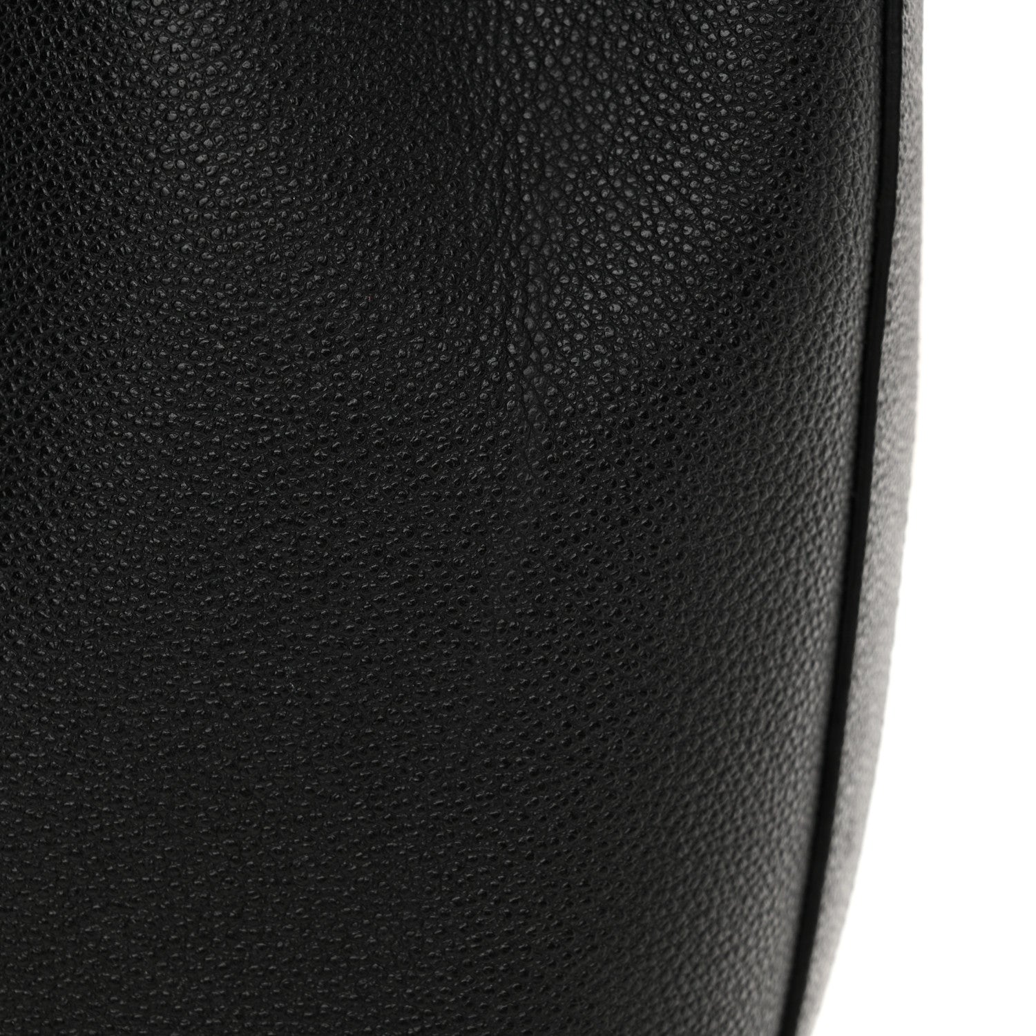 Saint Laurent Grained Calfskin Medium Emmanuelle Bucket Bag Black 14 of 15