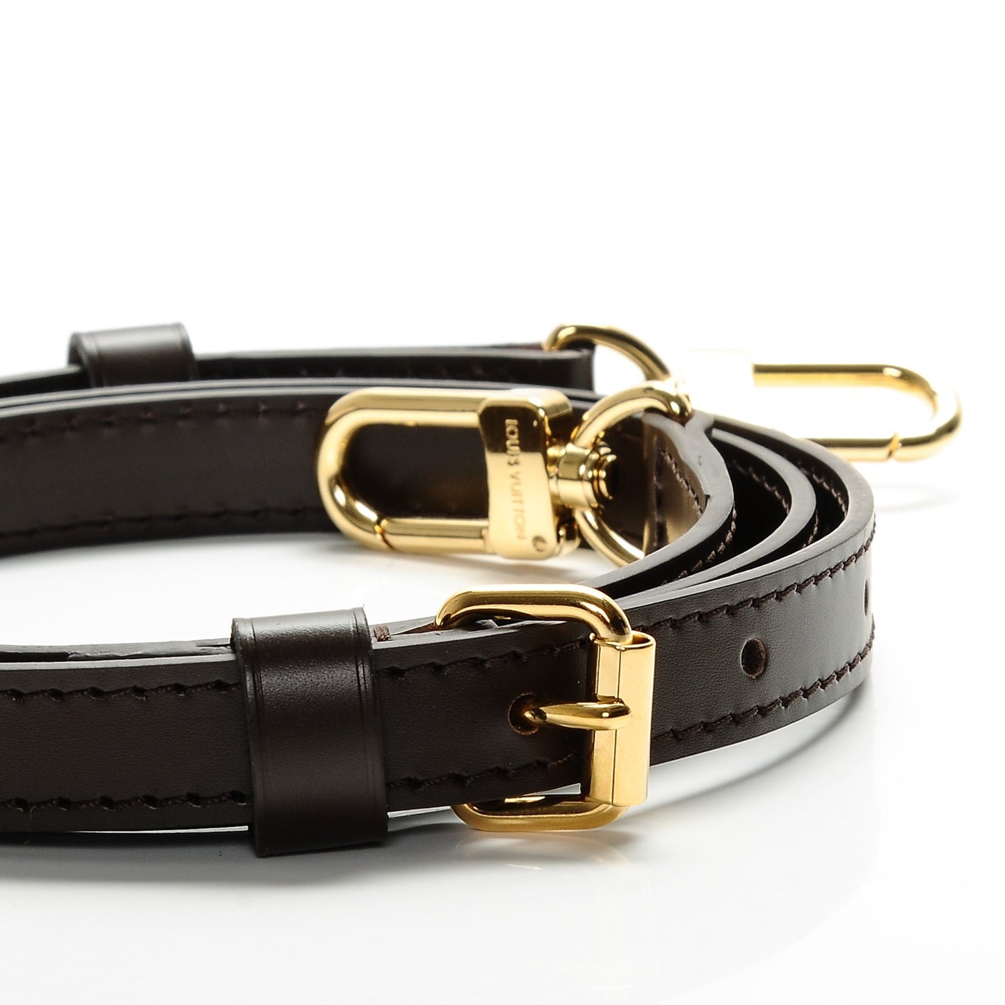 Calfskin 16mm Adjustable Shoulder Strap Brown