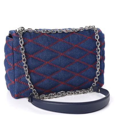 Louis Vuitton Denim Malletage GO-14 MM Denim Dark 3 of 9
