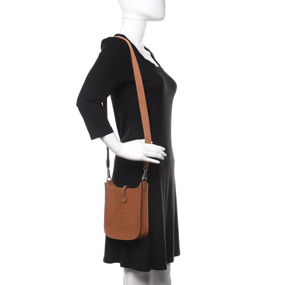 Hermes Taurillon Clemence Evelyne TPM Gold 2 of 10