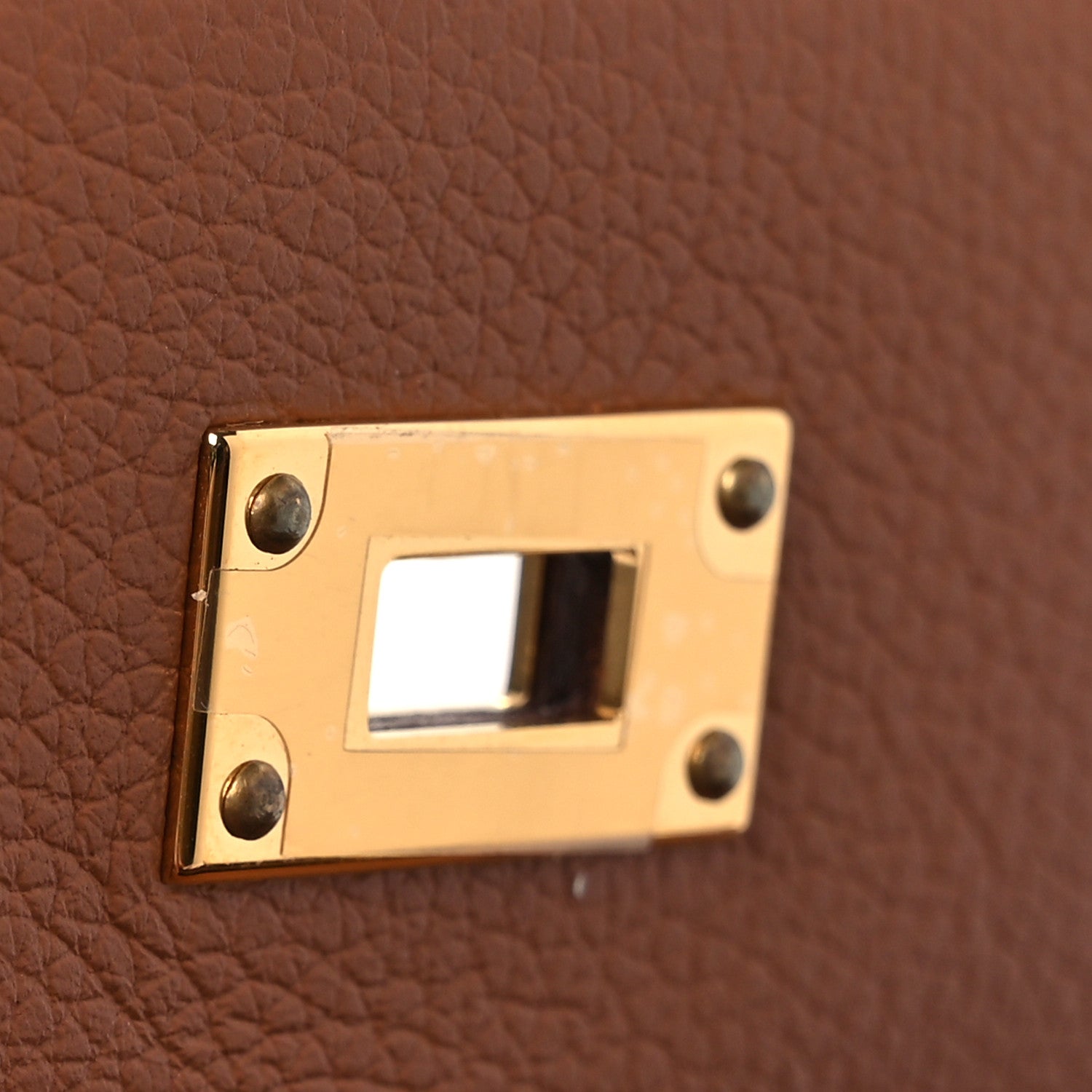 Hermes Evercolor Kelly Wallet To Go Gold 11 of 12