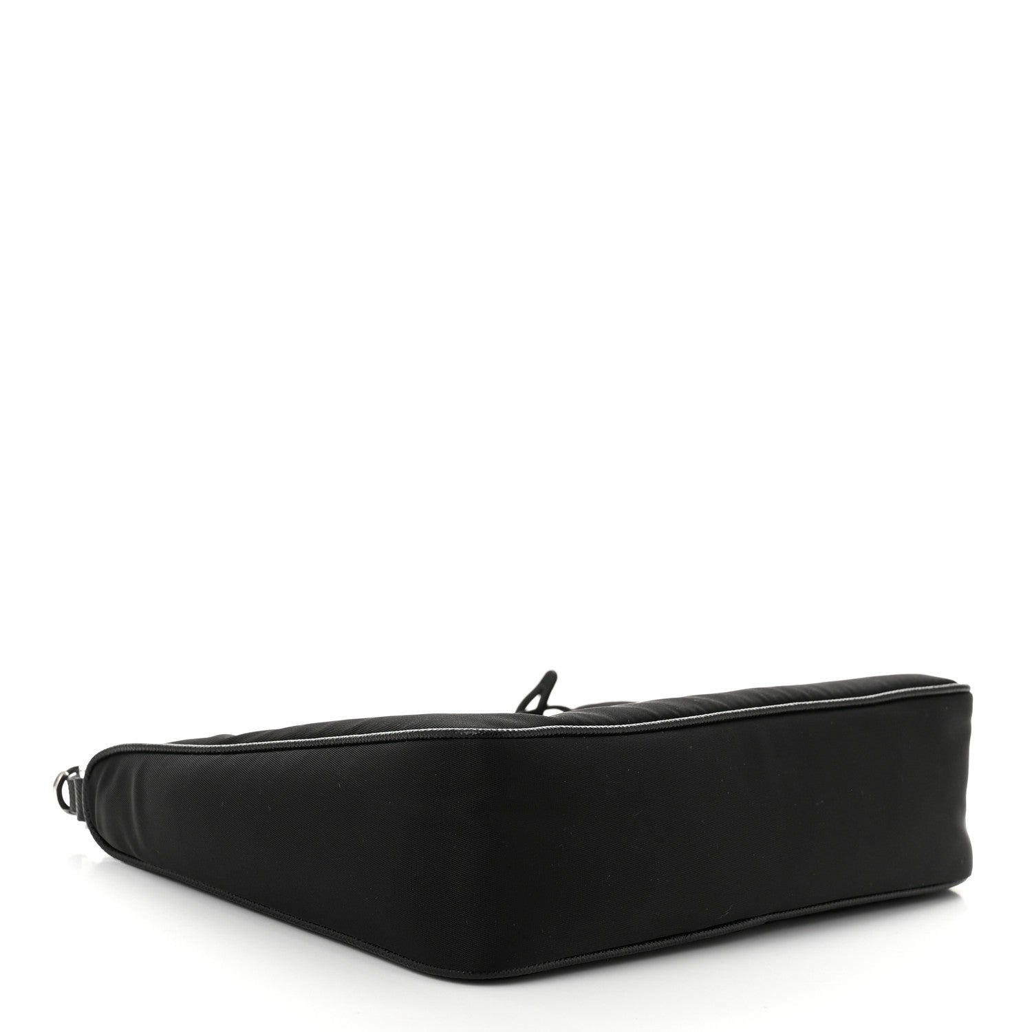 Prada Tessuto Nylon Saffiano Mini Re-Edition 2005 Bag Black 4 of 11