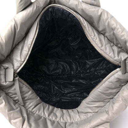 Chanel Nylon Coco Cocoon Large Tote Light Grey 5 of 11