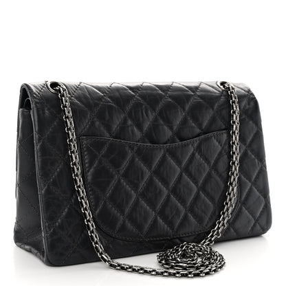 Chanel Aged Calfskin Quilted 2.55 Reissue 226 Flap Grey 3 of 11