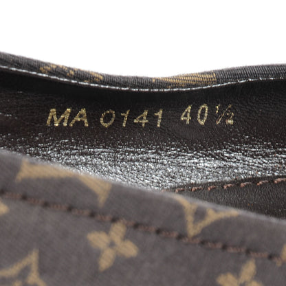 Louis Vuitton Monogram Canvas Idylle Debbie Ballerina Flats 40.5 Fusain 8 of 9