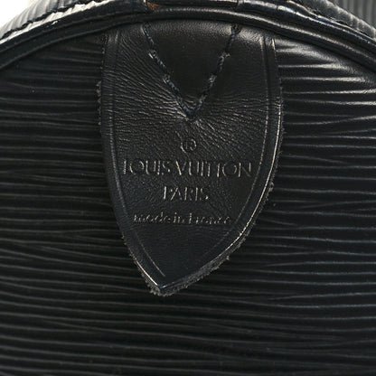 Louis Vuitton Epi Keepall 50 Black 6 of 13