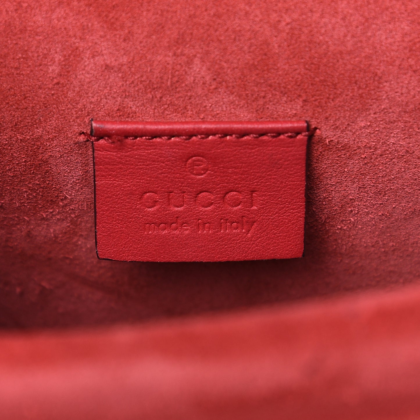 GG Supreme Monogram Mini Dionysus Shoulder Bag Hibiscus Red