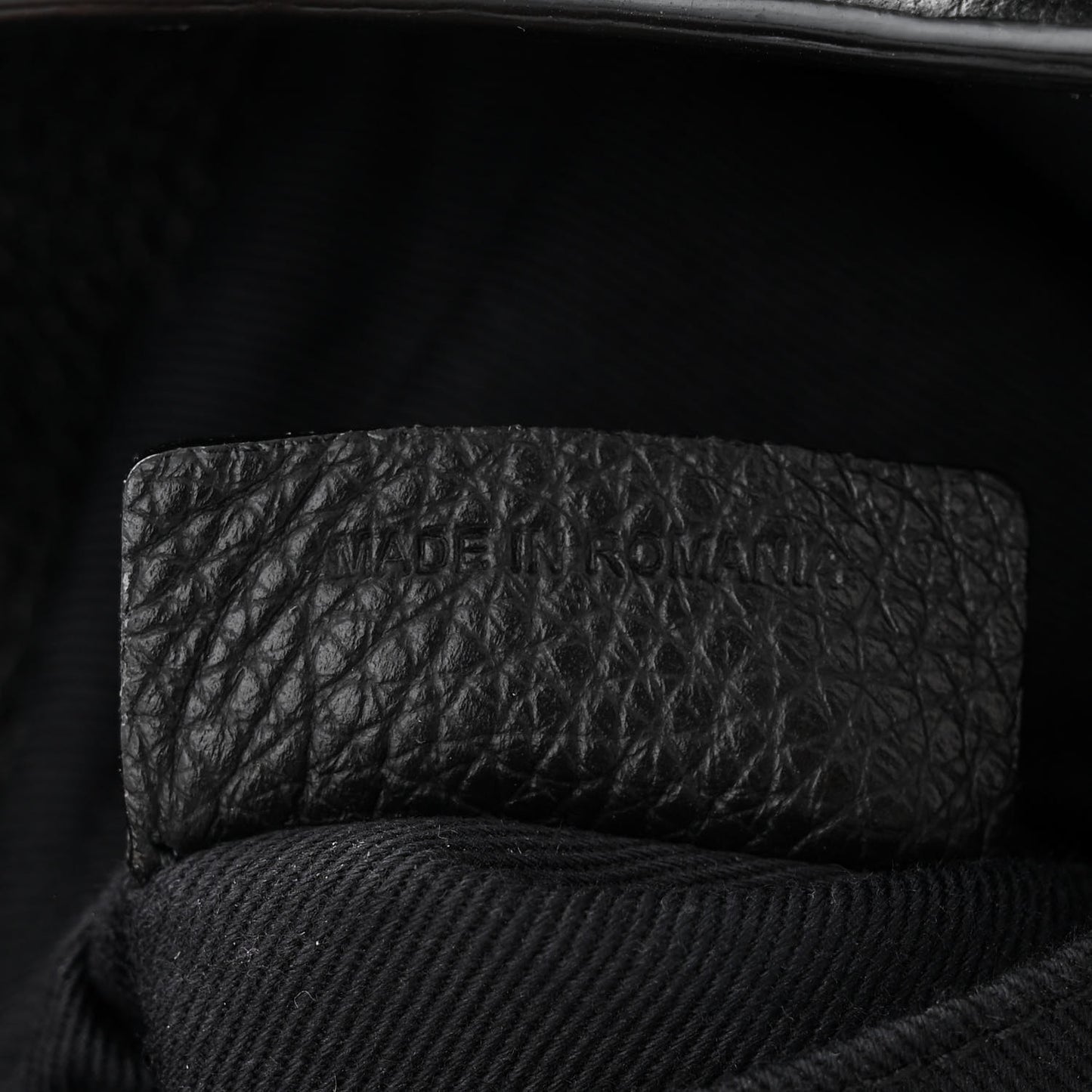 Soft Grainy Calfskin Star Studded Mini Pegasi Tote Black