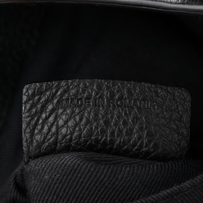 Jimmy Choo Soft Grainy Calfskin Star Studded Mini Pegasi Tote Black 7 of 11