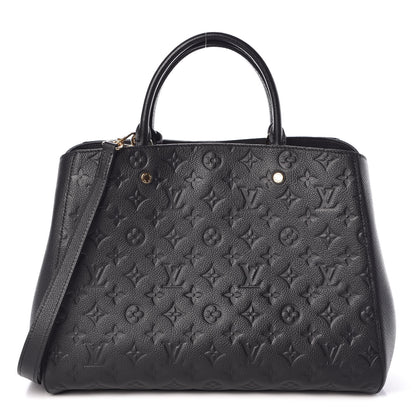 Louis Vuitton Empreinte Montaigne GM Black 1 of 10