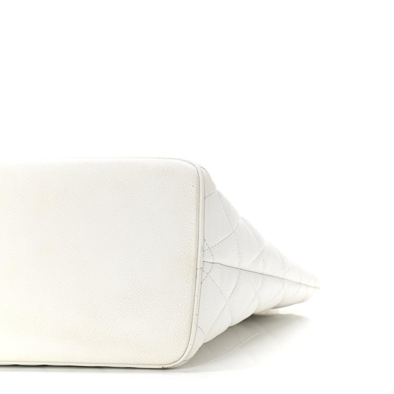 Chanel Caviar Quilted Medallion Tote White 10 of 10