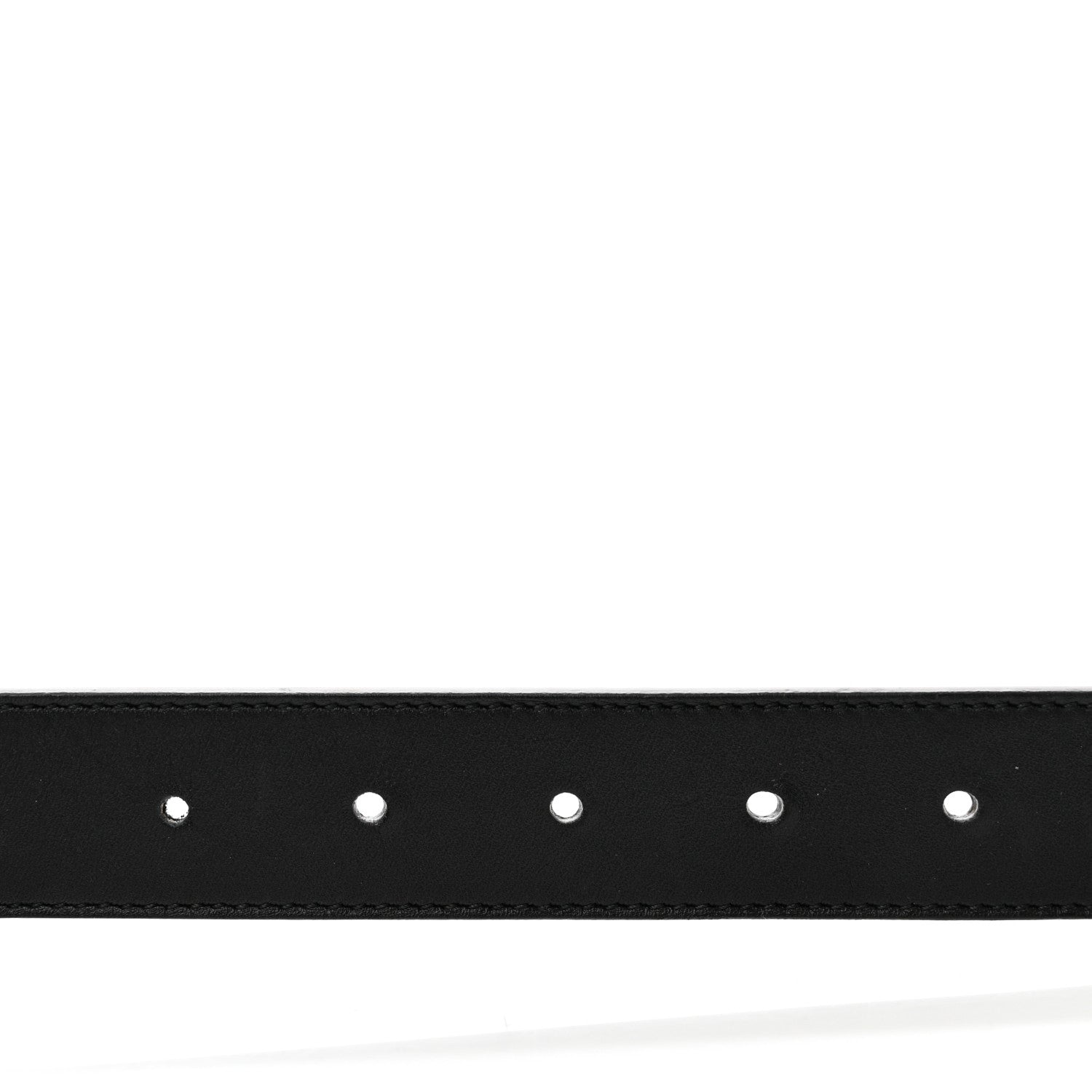 Gucci Calfskin Double G 30mm Belt 90 36 Black 4 of 5