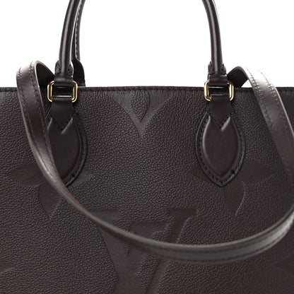 Louis Vuitton Empreinte Monogram Giant Onthego MM Chocolate 7 of 11