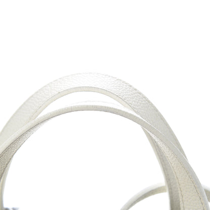 Chanel Caviar Quilted Large Casual Pocket Tote White 17 of 19
