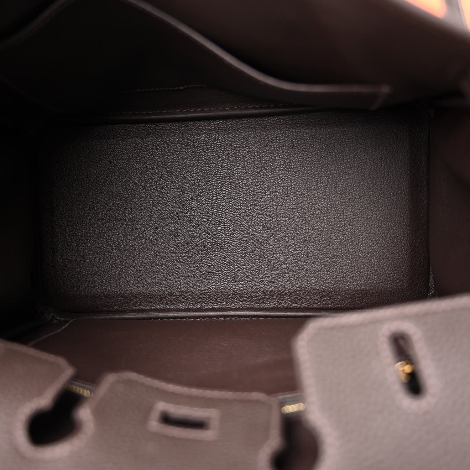 Hermes Togo Birkin 25 Bai Brun 5 of 12