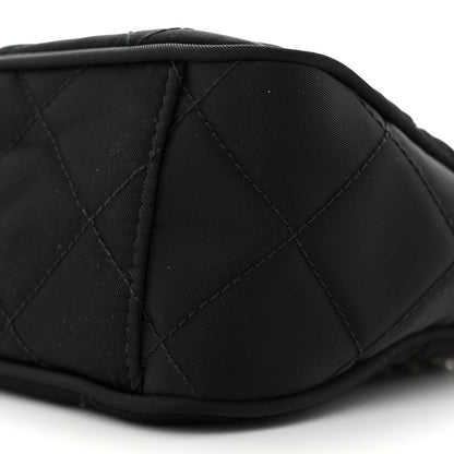 Prada Nylon Tessuto Impuntu Quilted Crossbody Bag Black 10 of 10