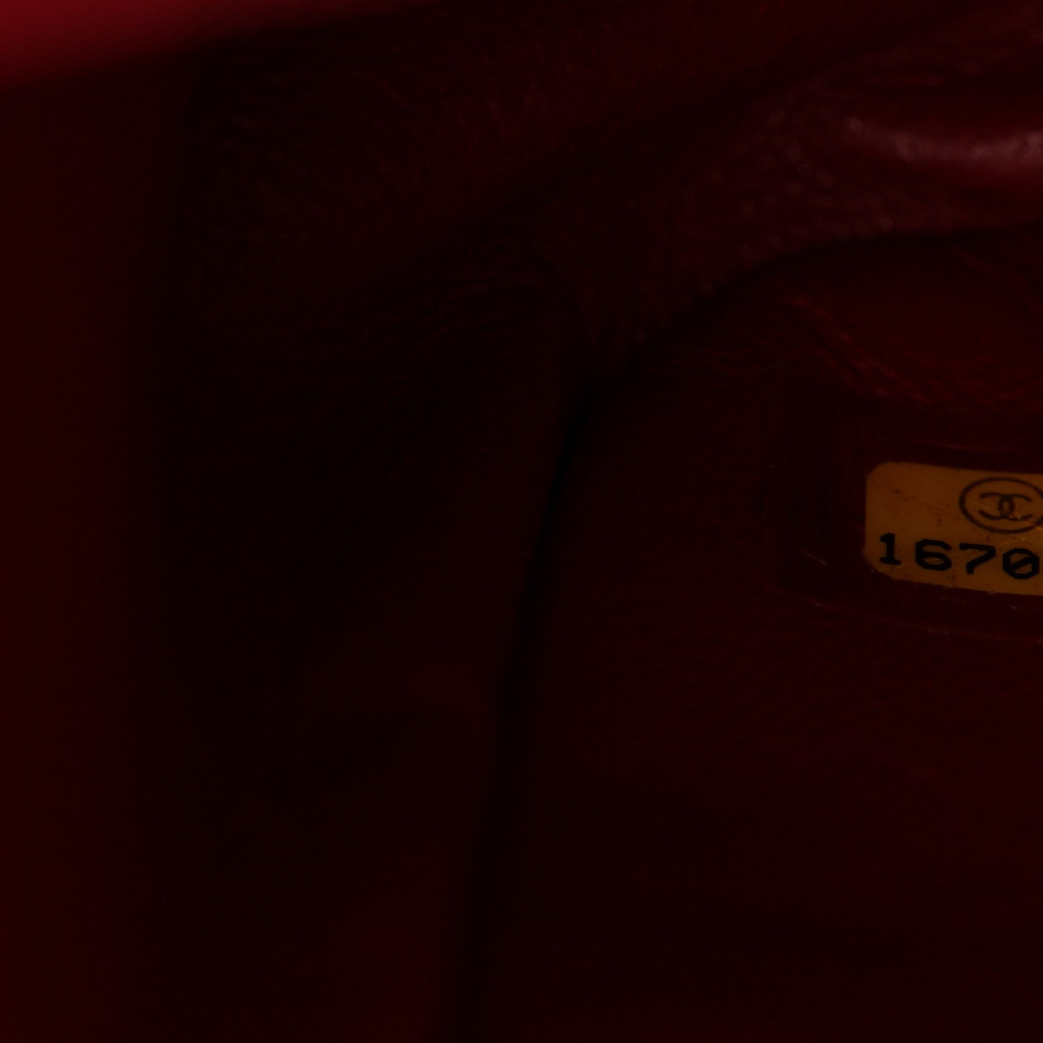 Chanel Caviar Quilted Jumbo Double Flap Dark Red 7 of 13
