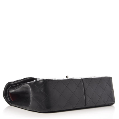 Chanel Lambskin Quilted Jumbo Double Flap Black 5 of 10