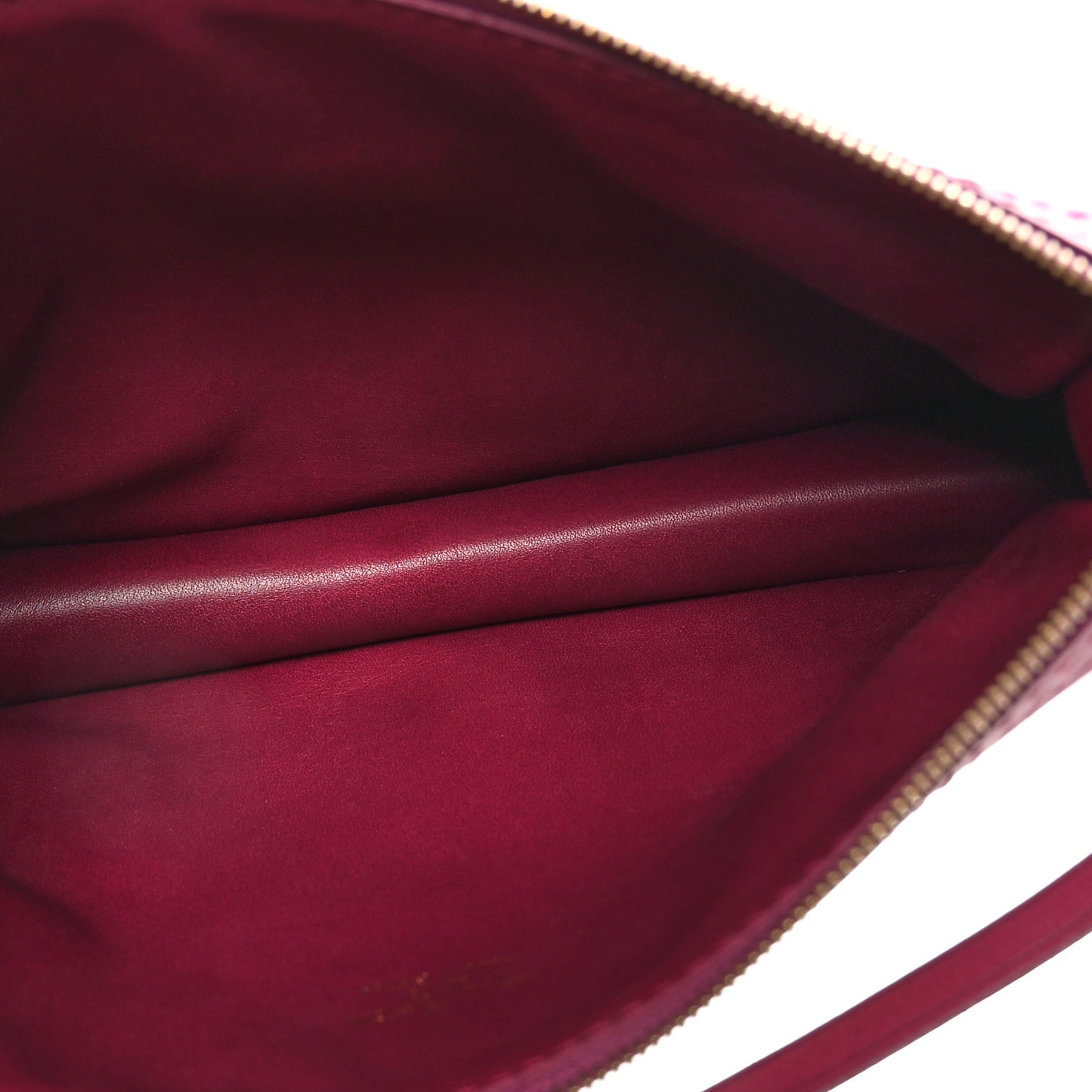 Monogram Charms Pochette Accessories Bag Fuchsia