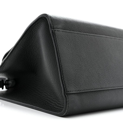 Louis Vuitton Soft Calfskin Lockme Tote MM Black 8 of 17