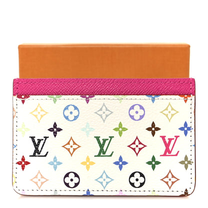 Louis Vuitton LV X TM Monogram Multicolor Card Holder Kawaii Pink 8 of 8