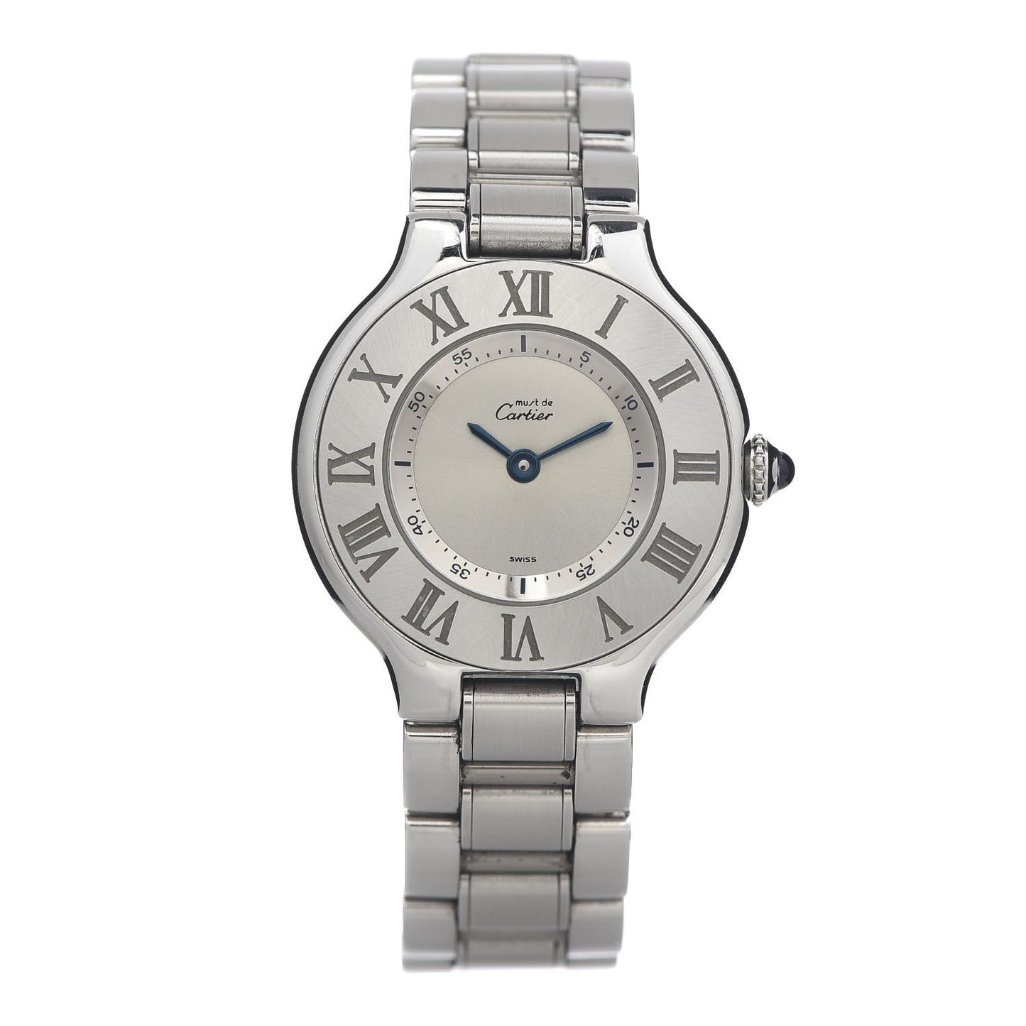 Stainless Steel 28mm Must De 21 Quartz Watch