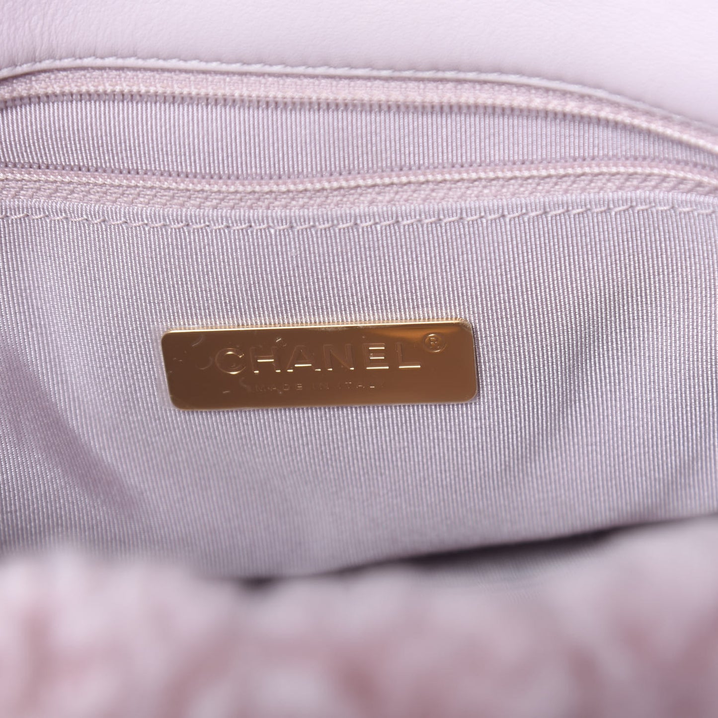 Shearling Sheepskin Medium 19 Flap Light Pink