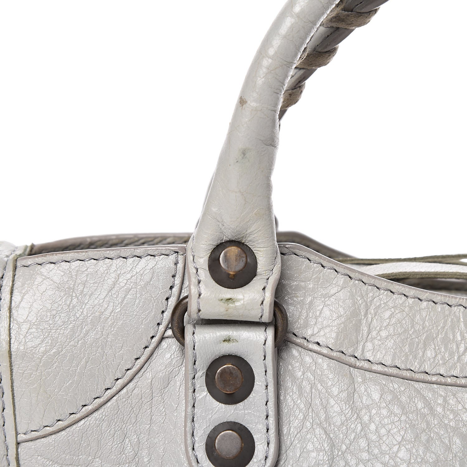 Balenciaga Agneau Classic Hardware Mini City Gris Glace 15 of 17