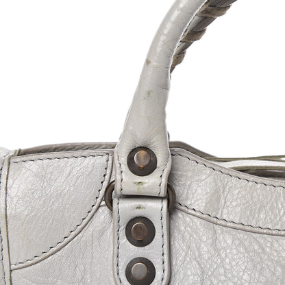 Balenciaga Agneau Classic Hardware Mini City Gris Glace 15 of 17
