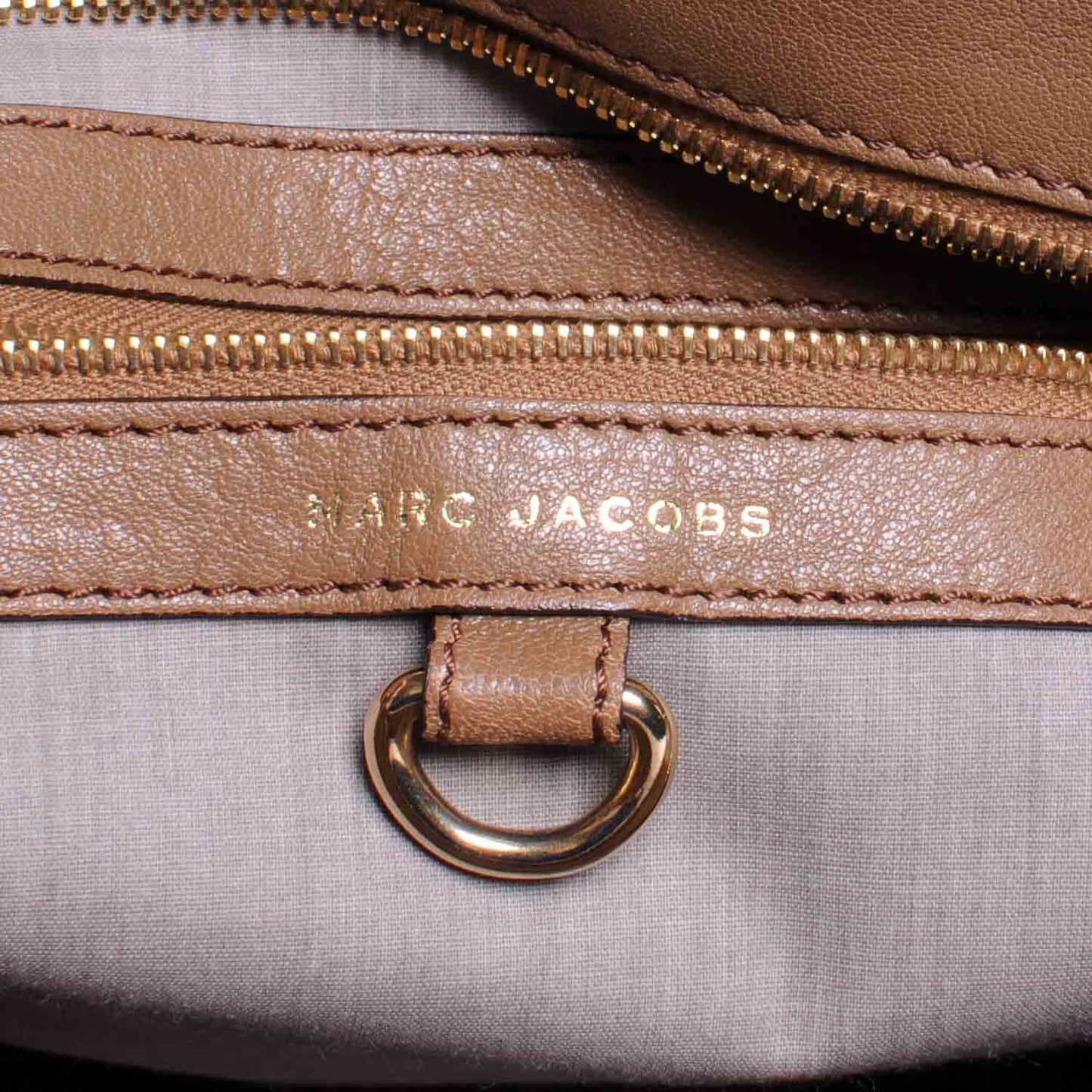 Leather Quilted Iris Hobo Taupe