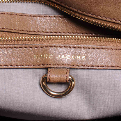 Marc Jacobs Leather Quilted Iris Hobo Taupe 6 of 8