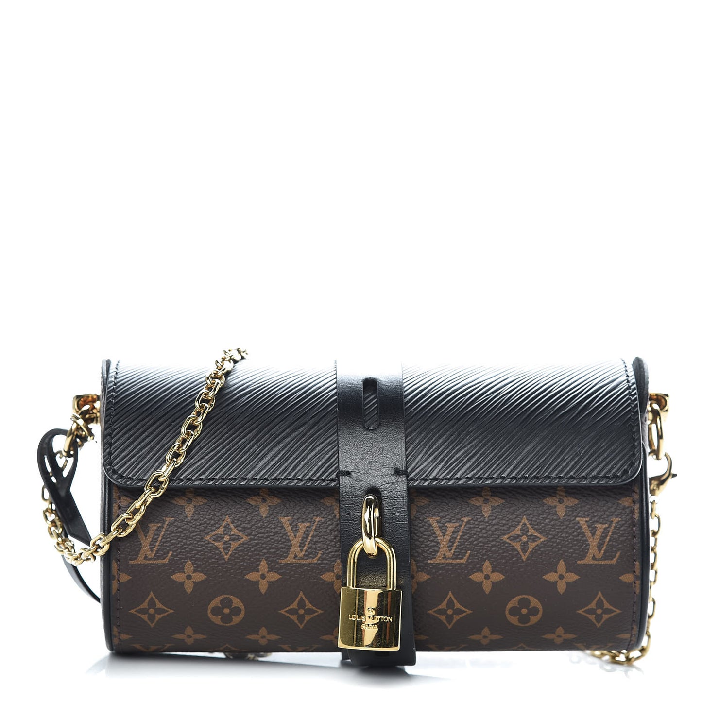 Epi Monogram Glasses Case Black