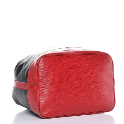Louis Vuitton Epi Noe Red Black 4 of 16