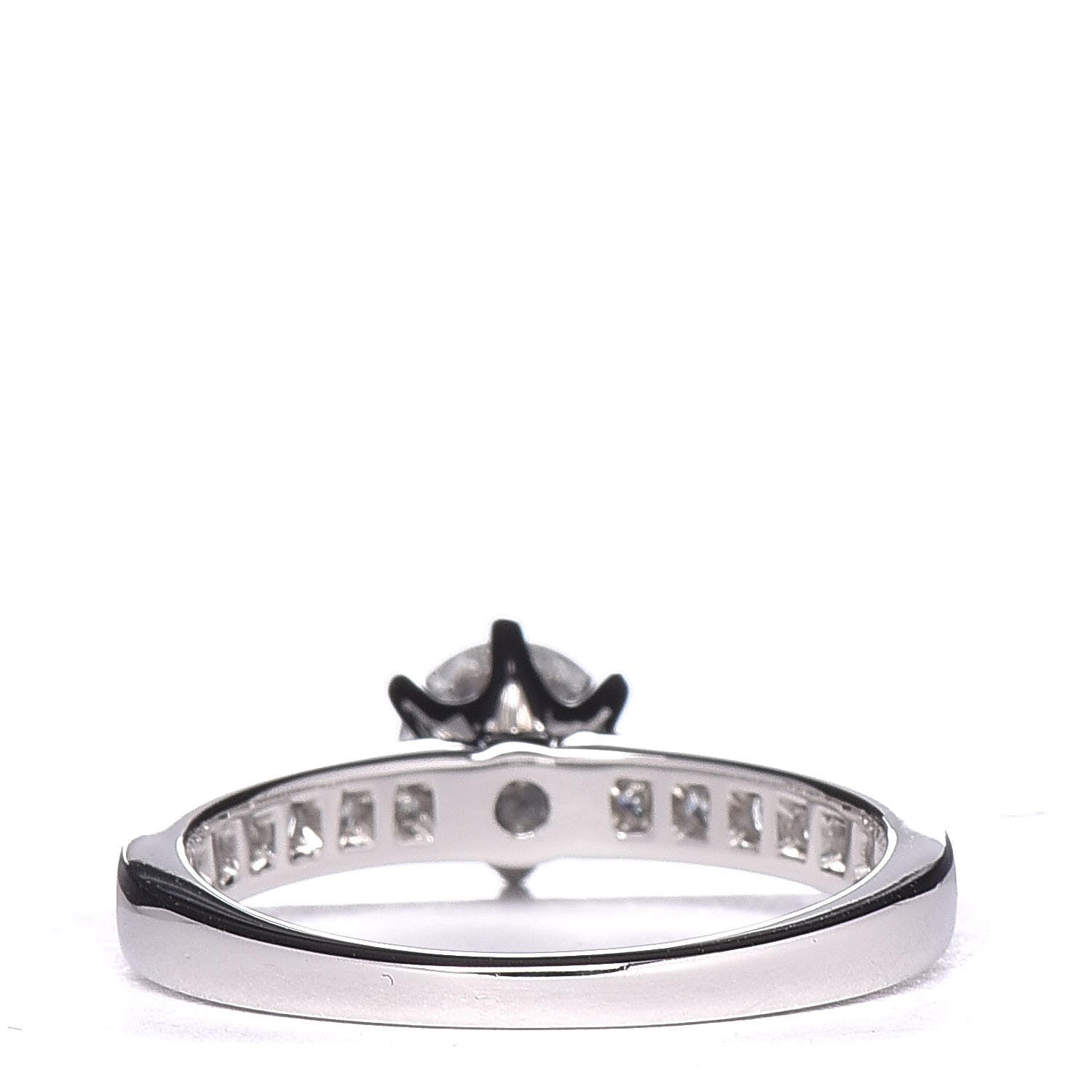 Tiffany Platinum Diamond .47ct Engagement Ring 48 4.5 4 of 5